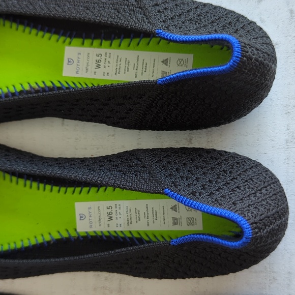 ❤️ ROTHYS HONEYCOMB ROUND TOE WOMEN'S FLATS SHOES - Picture 10 of 15